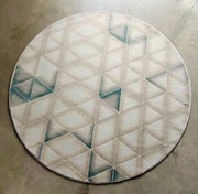 Hexga Round Rug