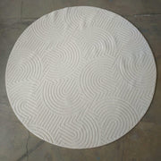 Pinha Water Resistant Round Rug