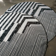 Zebra Round Rug