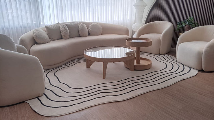 Tuffman Beige Area Rug