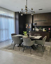 Pyre Gris Rectangular Area Rug